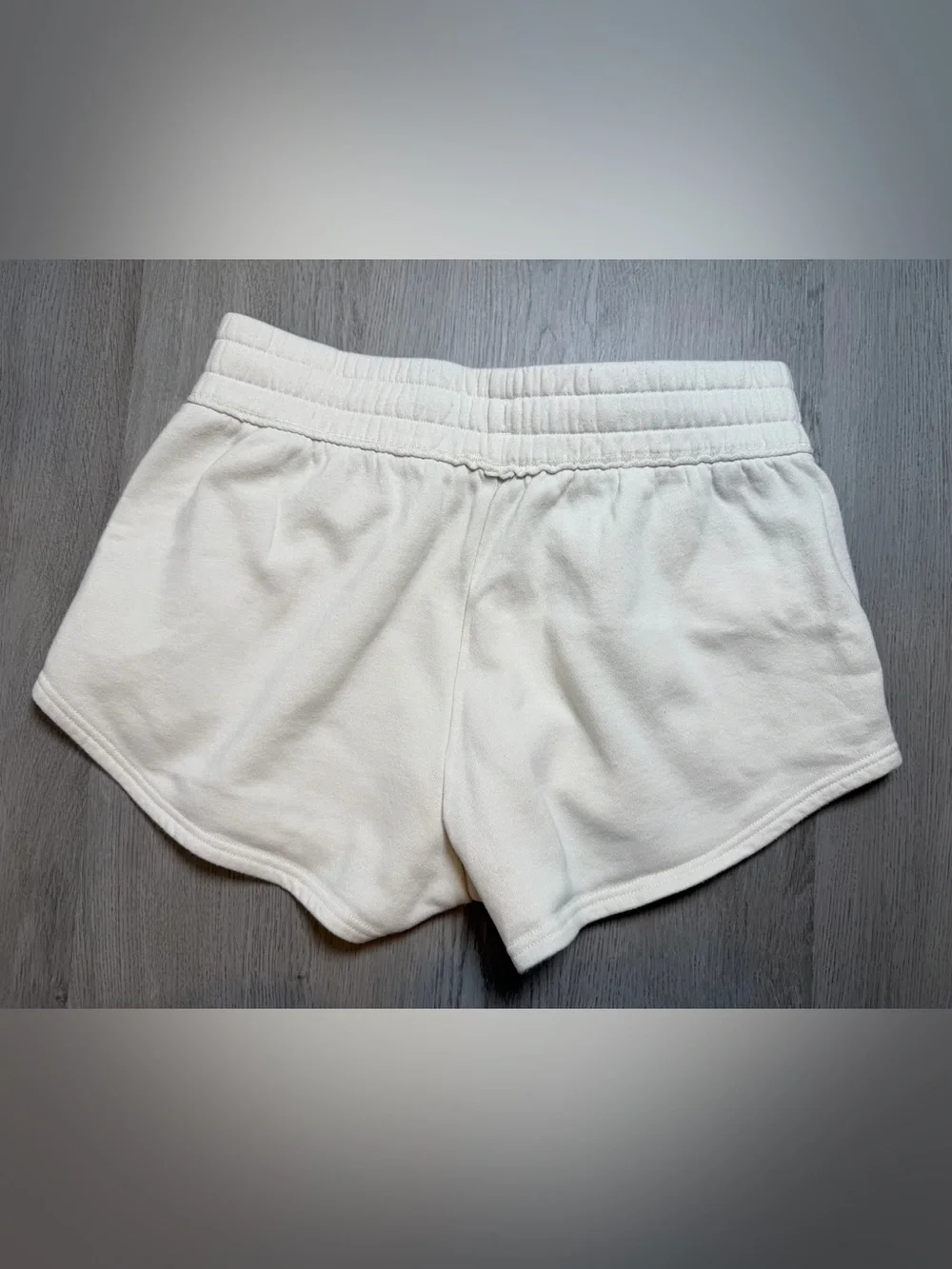 Under Armour Project Rock Cream Fleece Lounge Shorts M